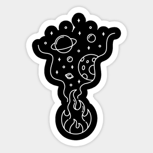 Space Fire 2 Sticker